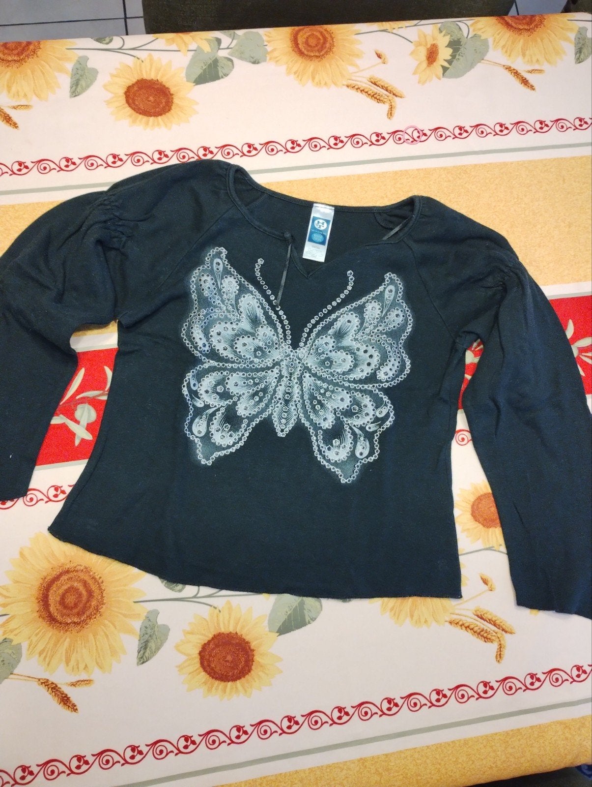 mooie zwarte sweater C&A maat 158/164, Kinderen en Baby's, Gebruikt, C&A, Meisje, Trui of Vest