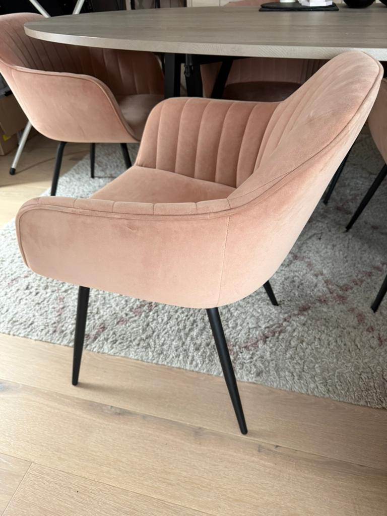 8 stoelen zoals nieuw, Huis en Inrichting, Stoelen, Ophalen, Zo goed als nieuw