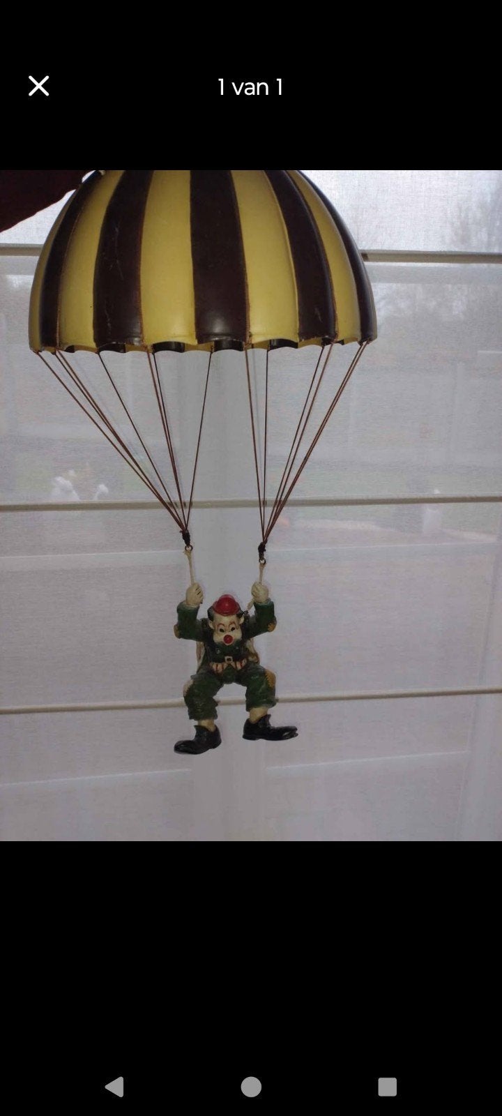 Hangende clown, Antiek en Kunst, Ophalen