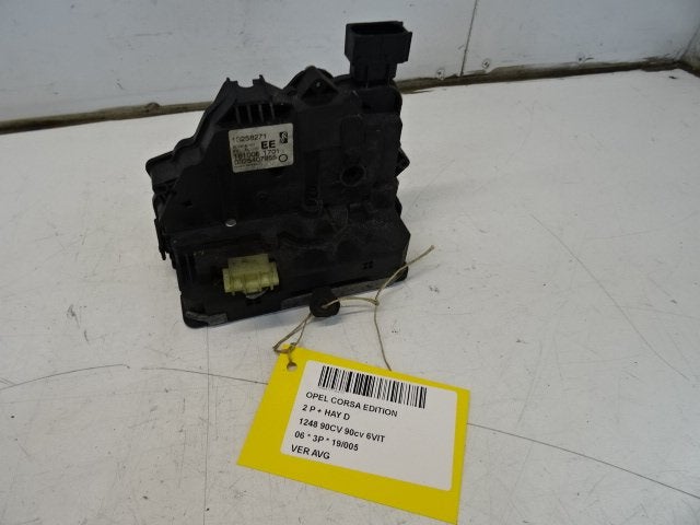 PORTIERSLOT LINKS VOOR Opel Corsa D (13258271), Gebruikt, Voor, Opel