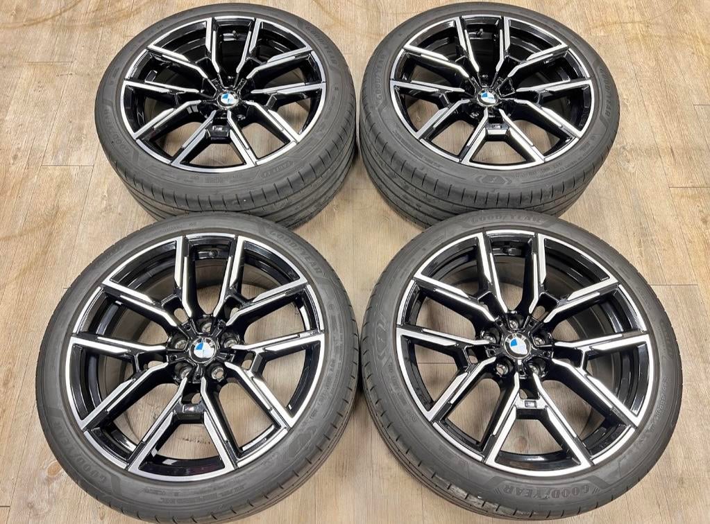 Jantes Bmw 859m I4 G26 avec pneus d'été + capteurs, Autos : Pièces & Accessoires, Enlèvement, 19 pouces, Pneus été, Pneus et Jantes