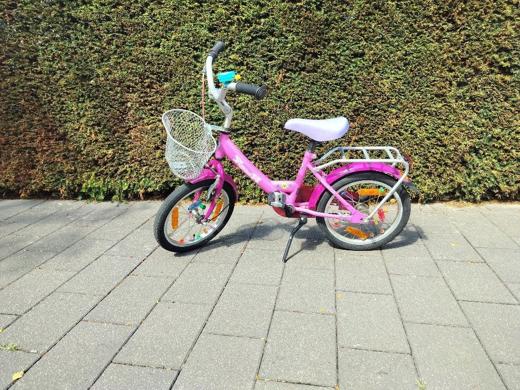 kinderfiets, Ophalen, Zijwieltjes, Gebruikt, Velgrem