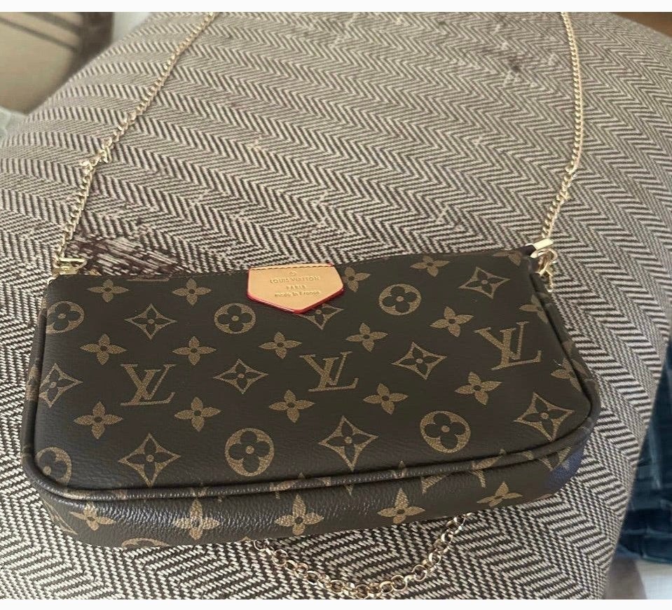 Louis Vuitton, Verzenden, Zo goed als nieuw, Bruin, Handtas