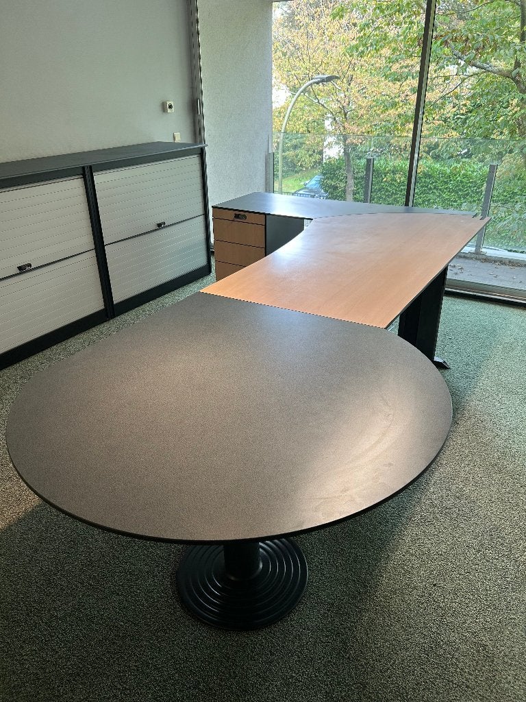 Bureau Bulo en kast, Comme neuf, Enlèvement, Plastique, Bureau-armoire combiné