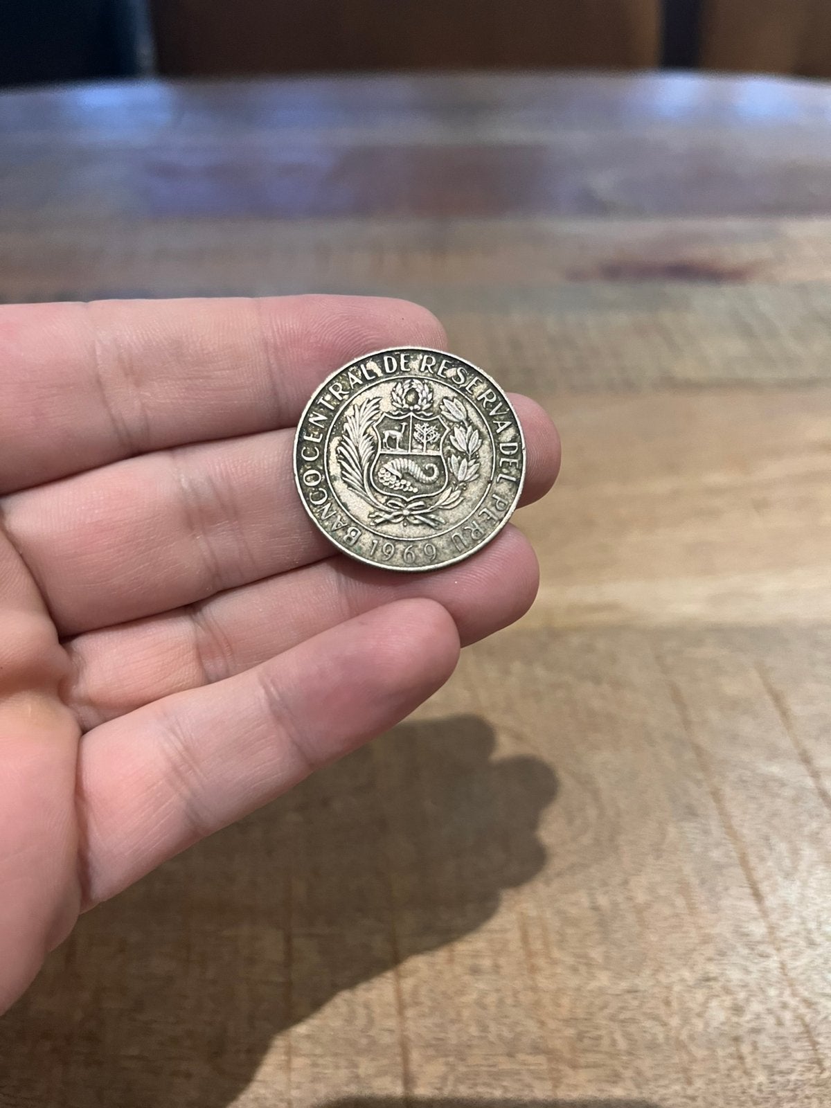 Pérou 10 soles 1969 VF-30, Enlèvement ou Envoi, Monnaies et Billets de banque