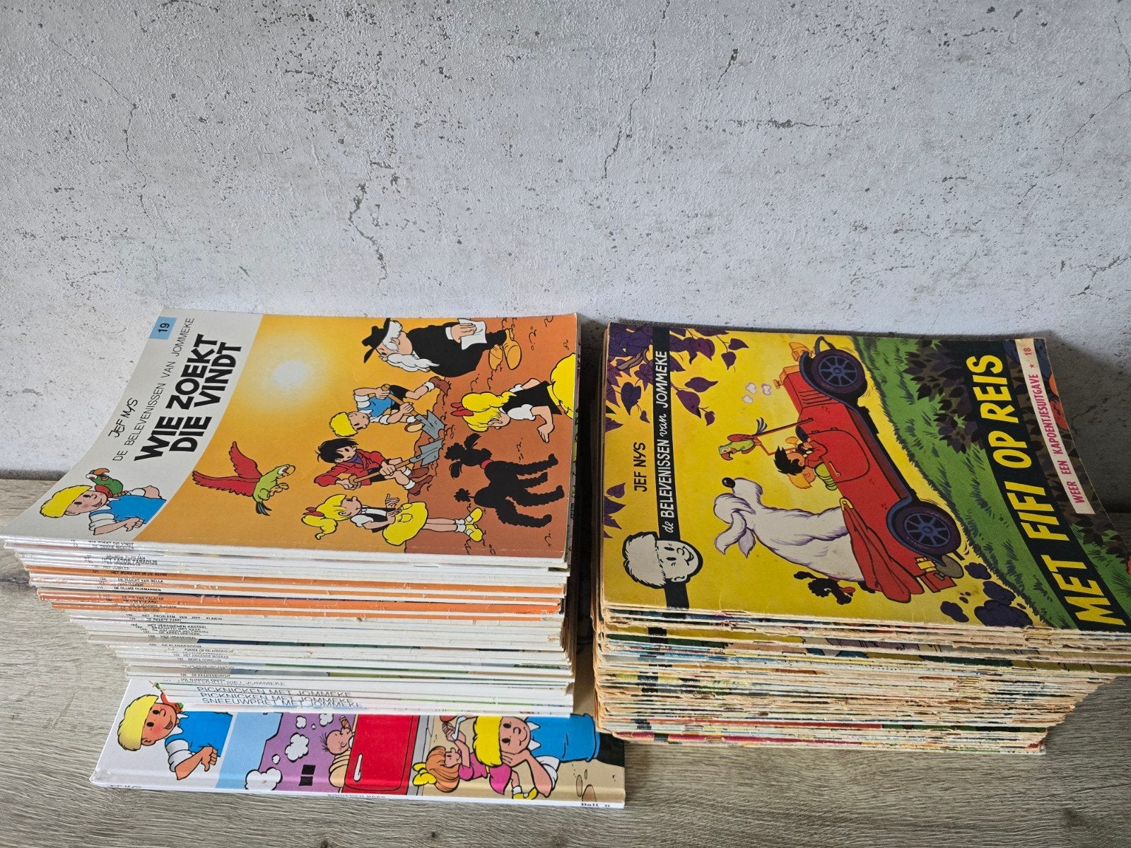 Jommeke , 114 stuks , Allen voor € 40 ., Ophalen, Gelezen