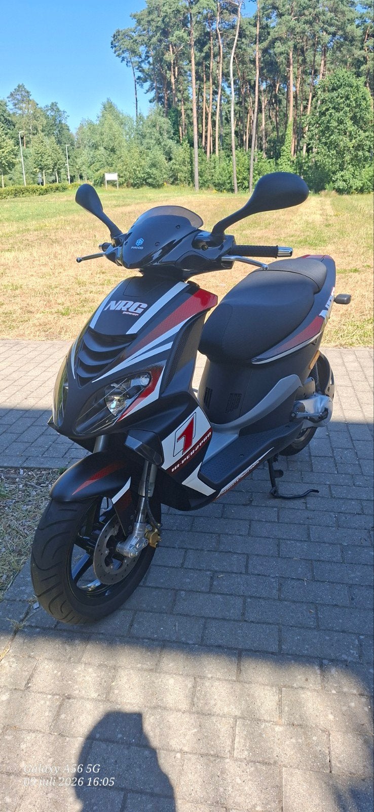 Prix 1600 P.Piaggio NRG 50cc Classe B, Vélos & Vélomoteurs, Enlèvement, Comme neuf, Classe B (45 km/h)
