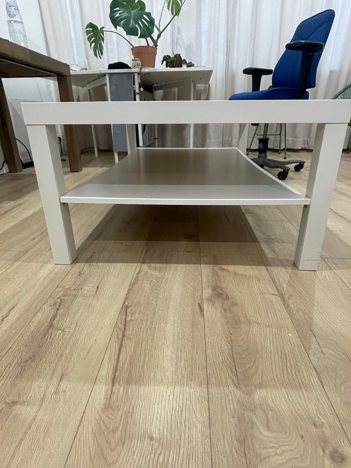Table basse blanche IKEA LACK, Minimaliste / Moderne / Épuré, 50 à 100 cm, Comme neuf, Enlèvement