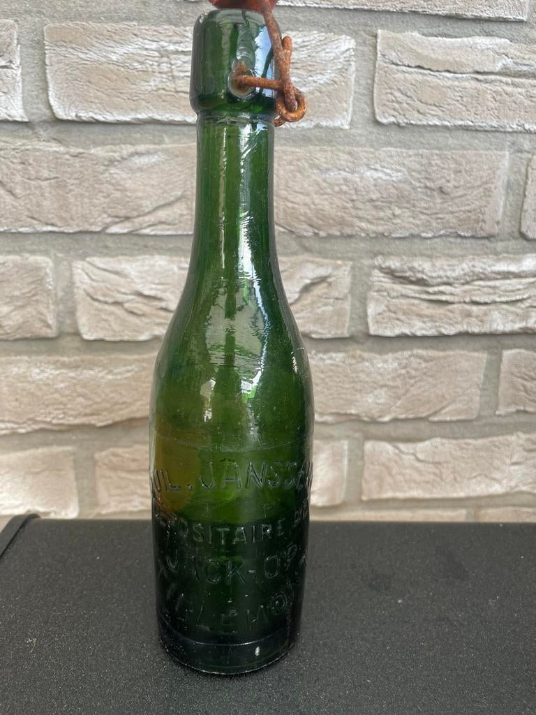 Jack-op fles depot tirlemont, Verzamelen, Biermerken, Ophalen of Verzenden, Gebruikt, Flesje(s)
