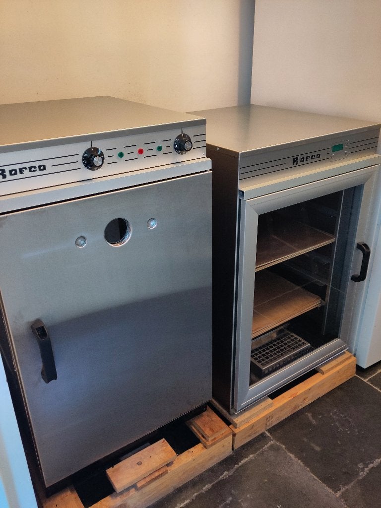 ROFCO B40 steenoven + RK48 rijskast - set voor microbakkerij, Enlèvement, Utilisé, 45 à 60 cm, 60 cm ou plus