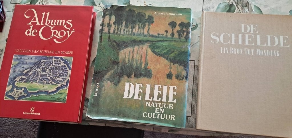 atlas leie schelde lot boeken, Boeken, Atlassen en Landkaarten, Ophalen