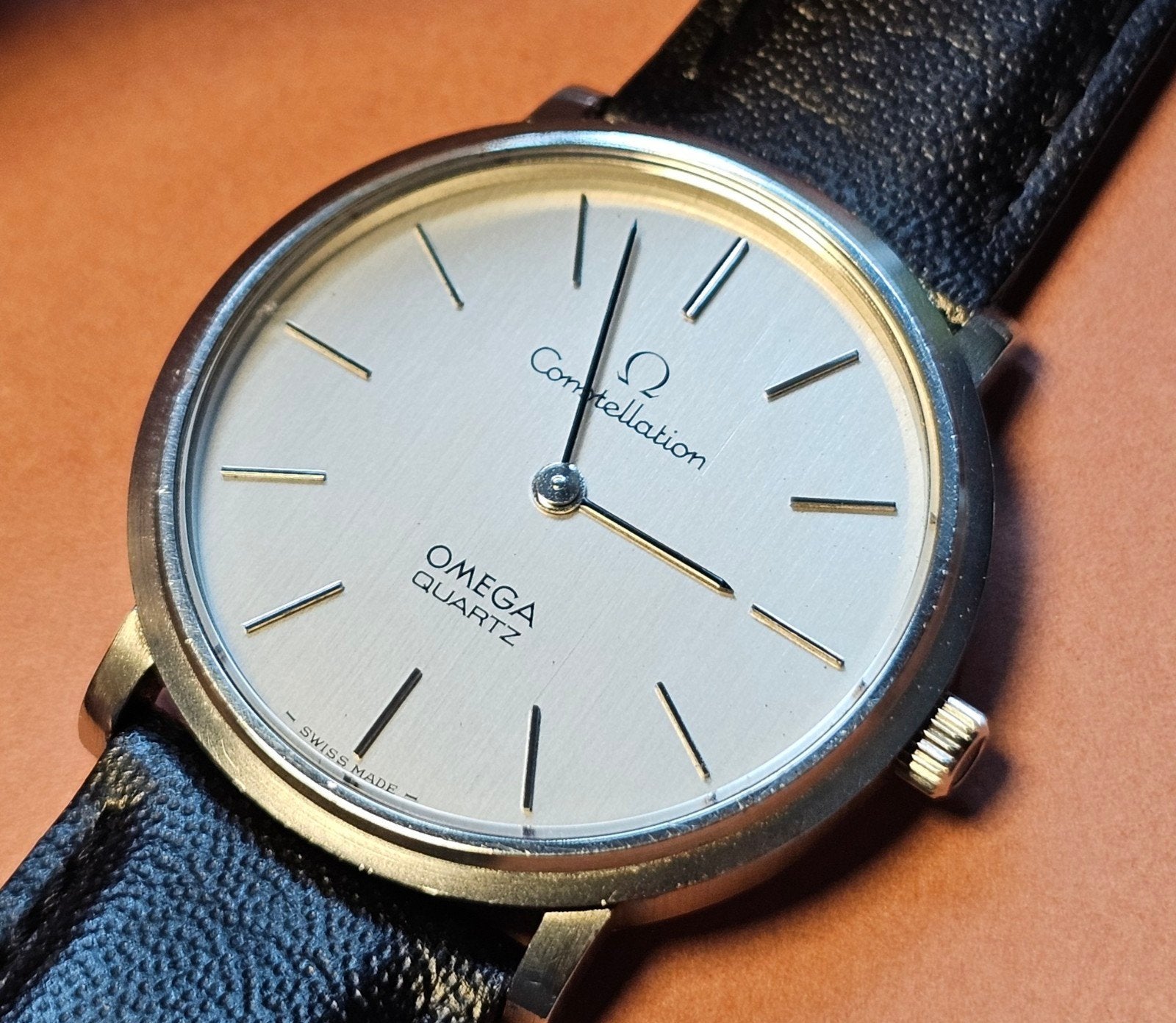 Constellation Quartz | 1978 | Nieuwstaat! 33mm, Ophalen of Verzenden, Staal, Omega