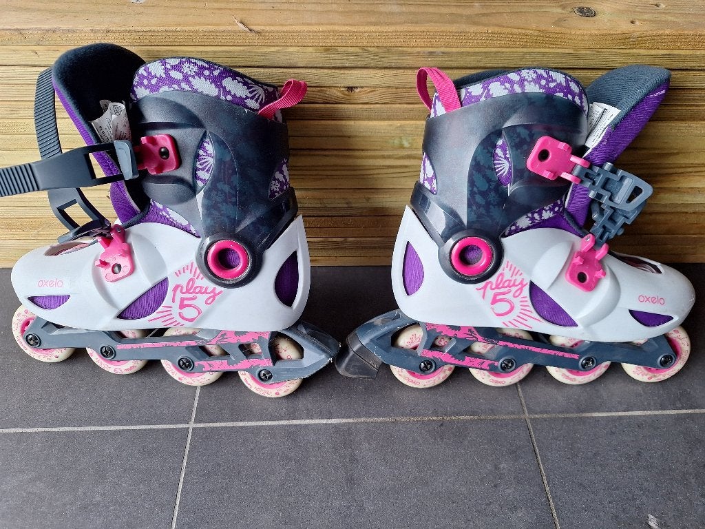 Inline skates, Sport en Fitness, Skeelers, Ophalen, Zo goed als nieuw, Kinderen, Inline skates 4 wielen