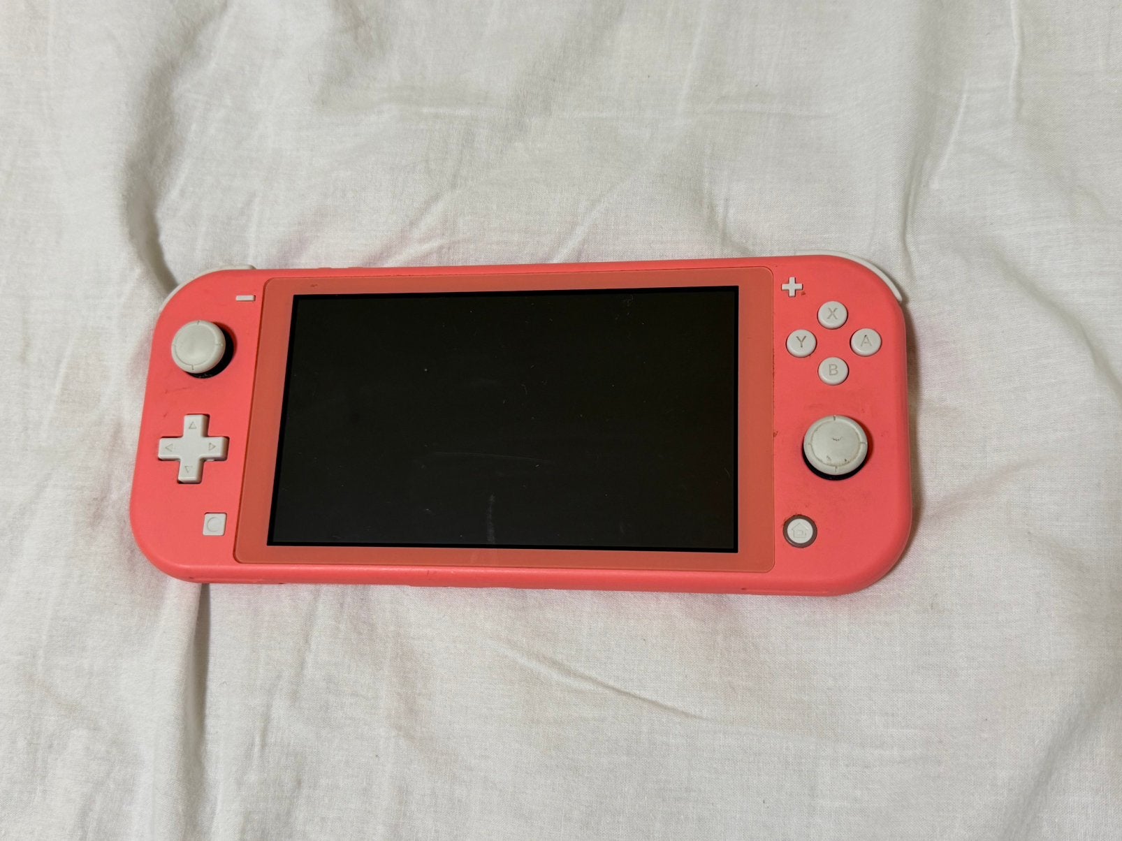 Roze Nintendo Switch Lite – Koraalroze, Ophalen of Verzenden, Roze of Coral, Zo goed als nieuw