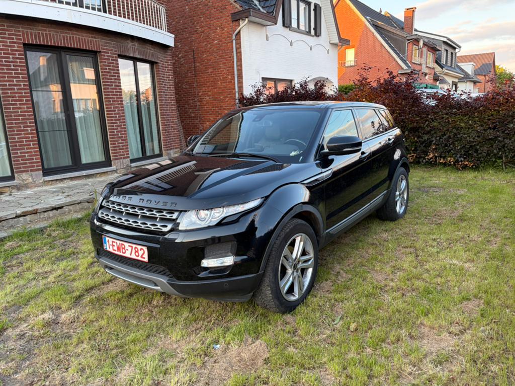 Range Rover Evoque 2.0 diesel 2012, Auto's, Land Rover, Automaat, Euro 5, Zwart, Zwart