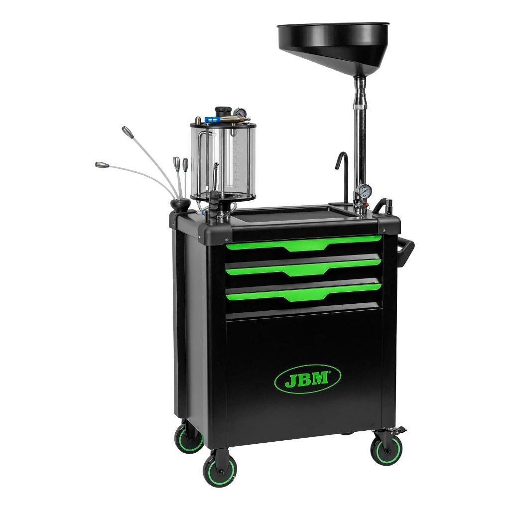 JBM Olieaftapwagen met afzuigsysteem !!! SUPER PROMO !!!, Autos : Divers, Outils de voiture, Enlèvement, Neuf