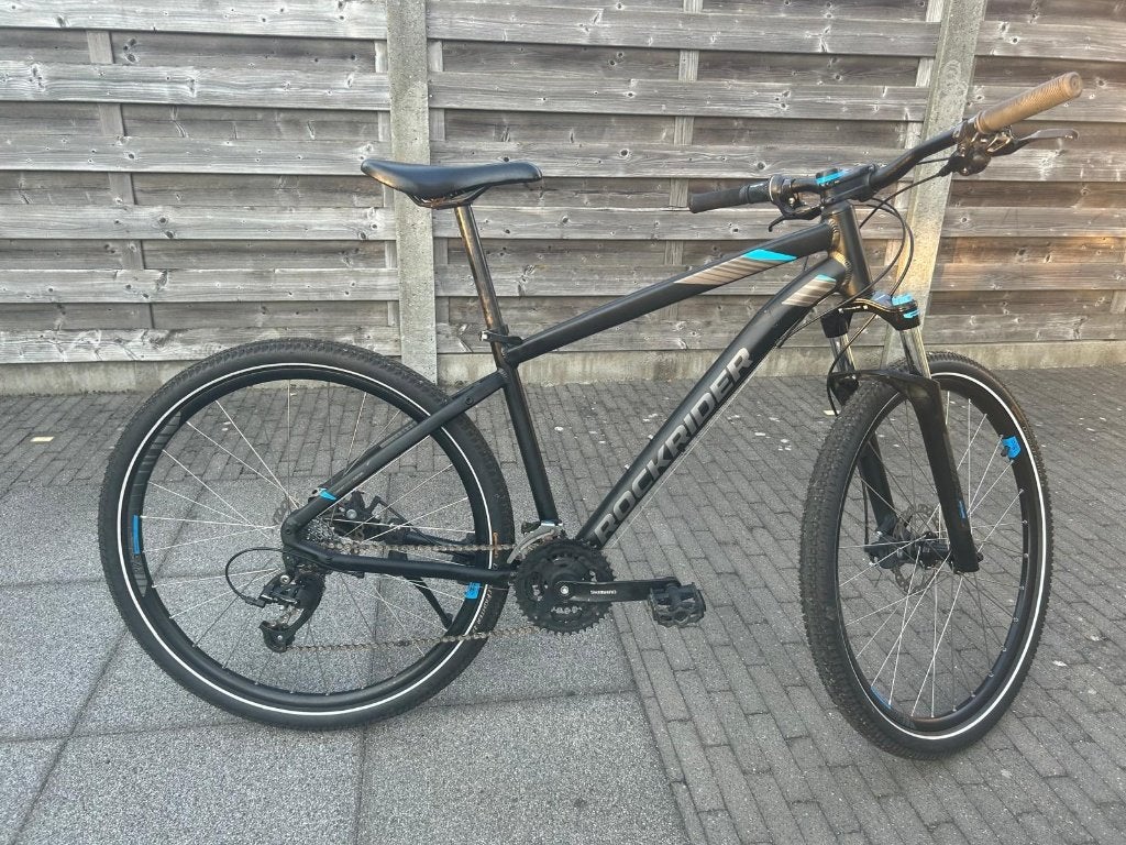 MTB Rockrider ST 520 - taille M - 27,5 - prêt à rouler !, Enlèvement, Comme neuf, Frein à disque, Autres marques
