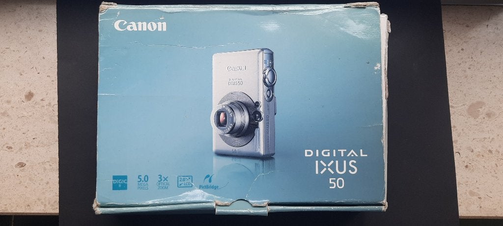 Appareil photo numérique Canon IXUS 50, TV, Hi-fi & Vidéo, Appareils photo numériques, Enlèvement ou Envoi, Canon, 4 à 7 fois