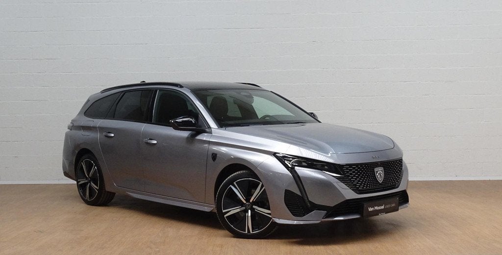 Peugeot 308 SW 1.2 PureTech 130 S&S EAT8 GT, Stof, Gebruikt, Zwart, 5 deurs