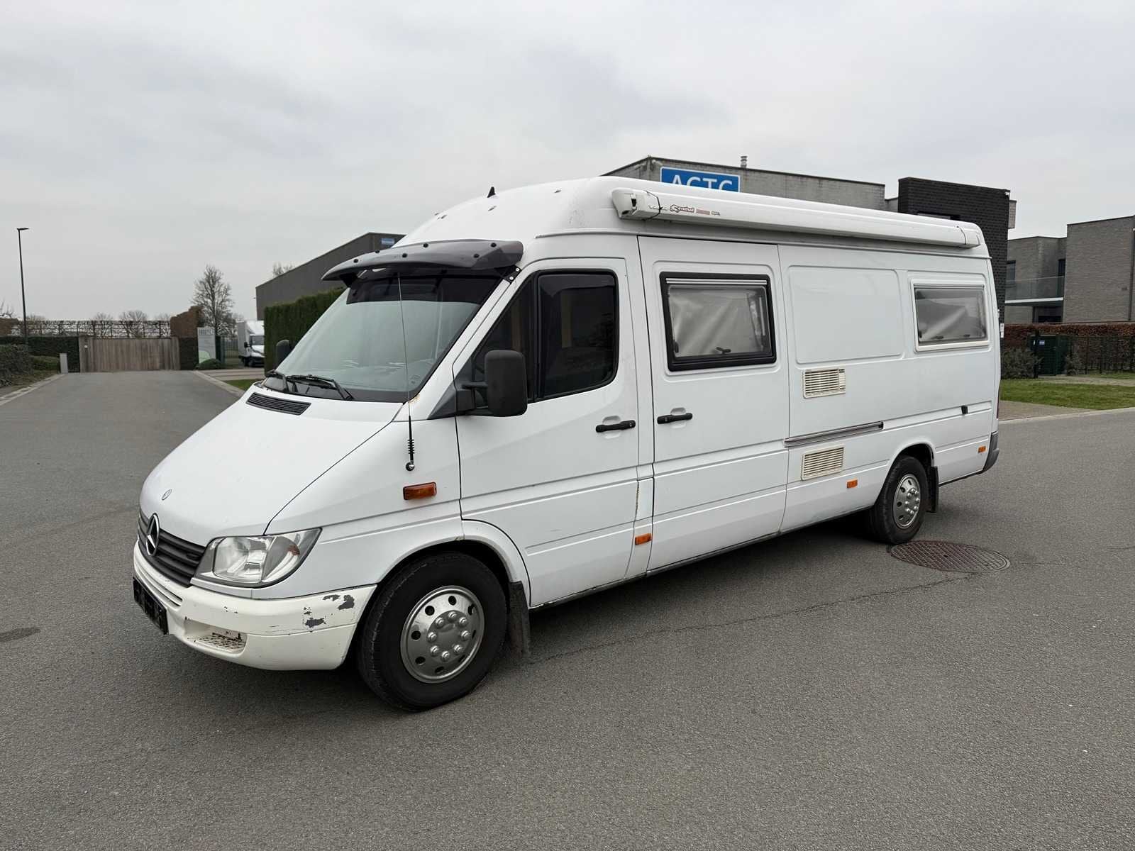 MERCEDES - 2001 - SPRINTER - MOBILHOME, Auto's, Mercedes-Benz, Automaat, Gebruikt, Overige modellen, Bedrijf