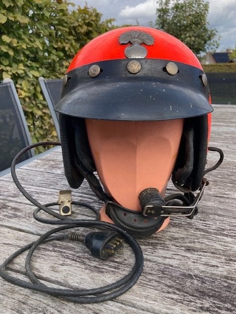 Casque jet Gendarmerie avec interphone, Collections, Enlèvement ou Envoi, Gendarmerie, Casque ou Béret