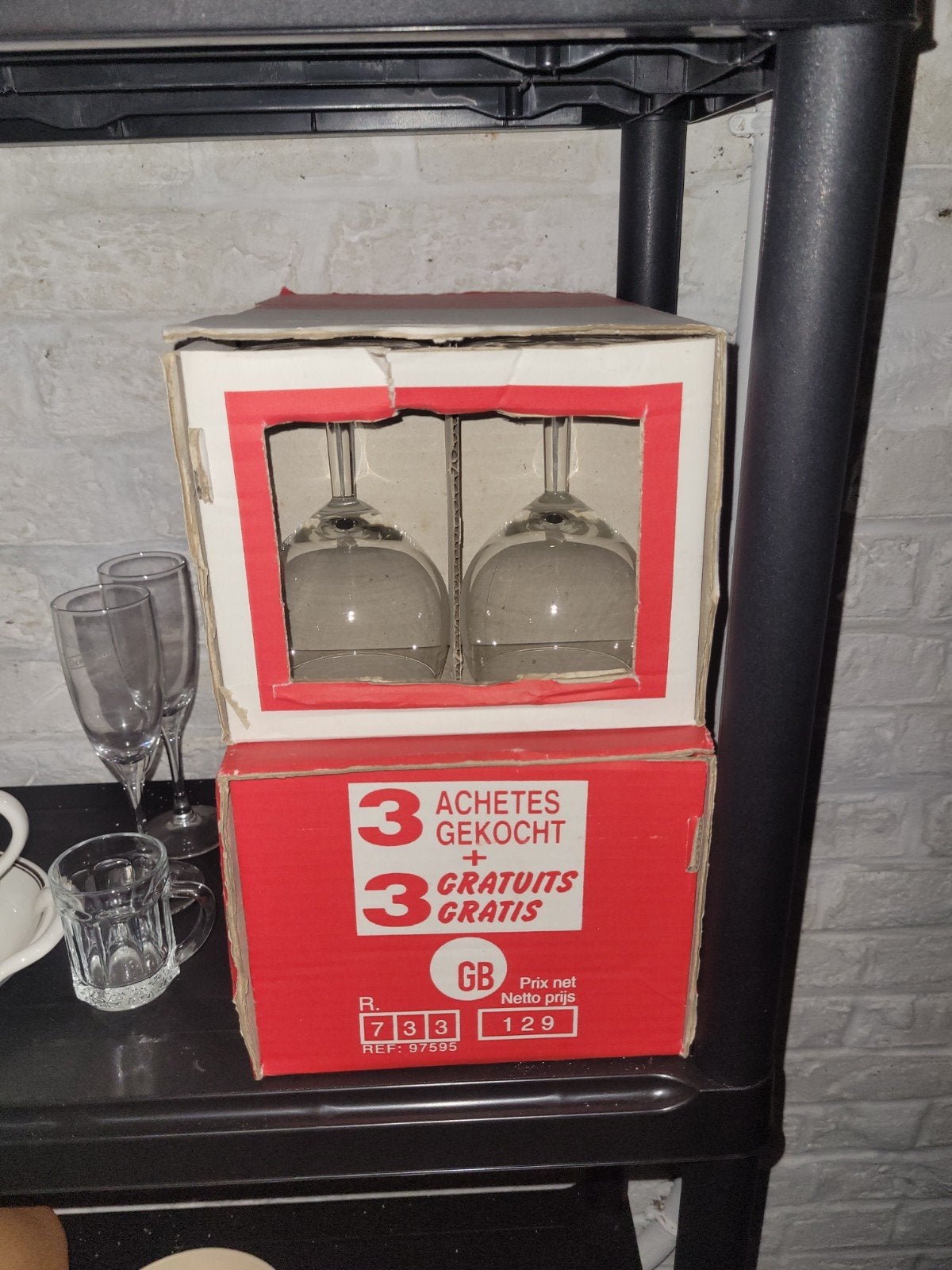 Verres, Enlèvement ou Envoi