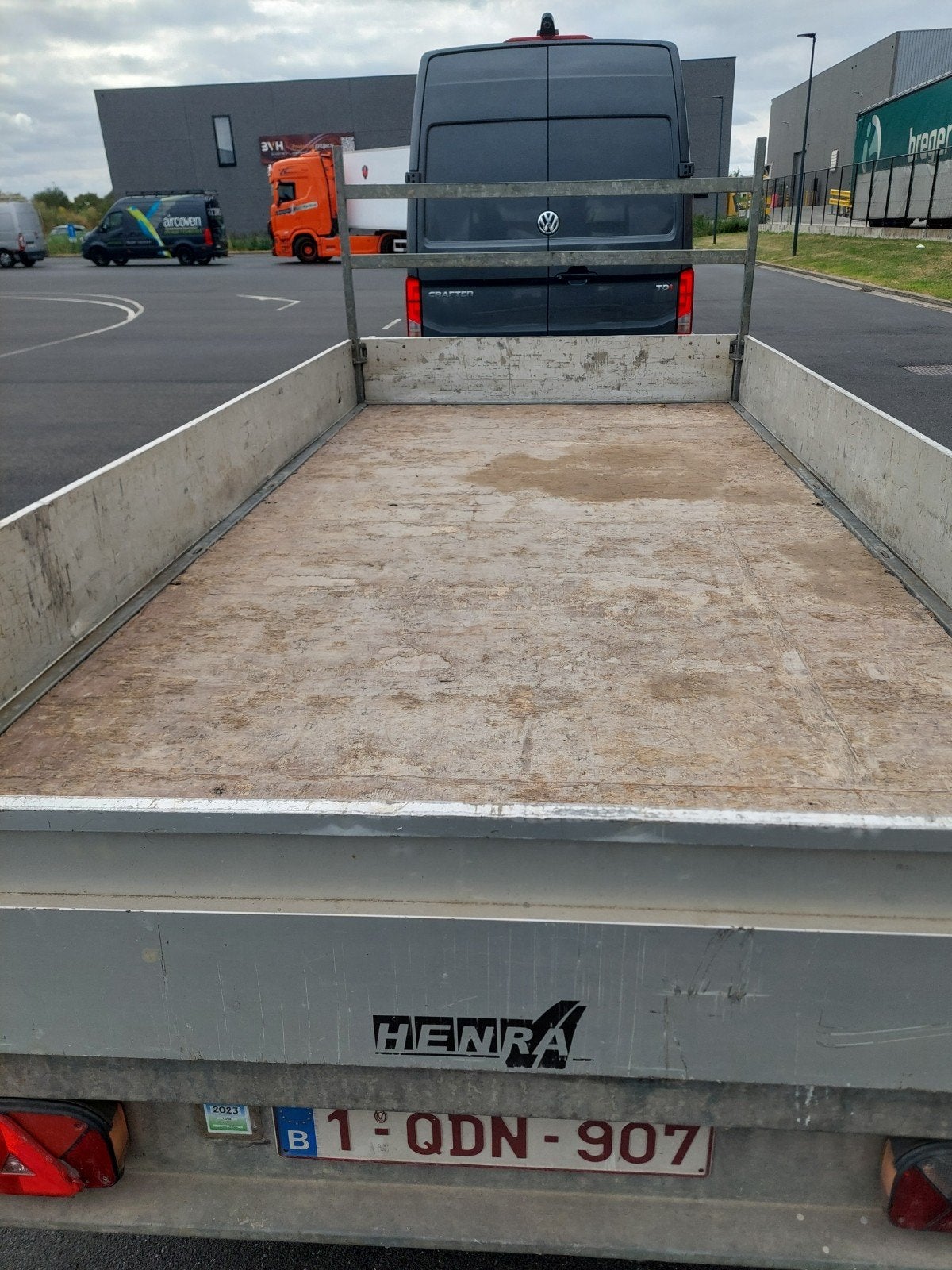 aanhangwagen Henry 2.7 ton, Auto diversen, Aanhangers en Bagagewagens, Ophalen