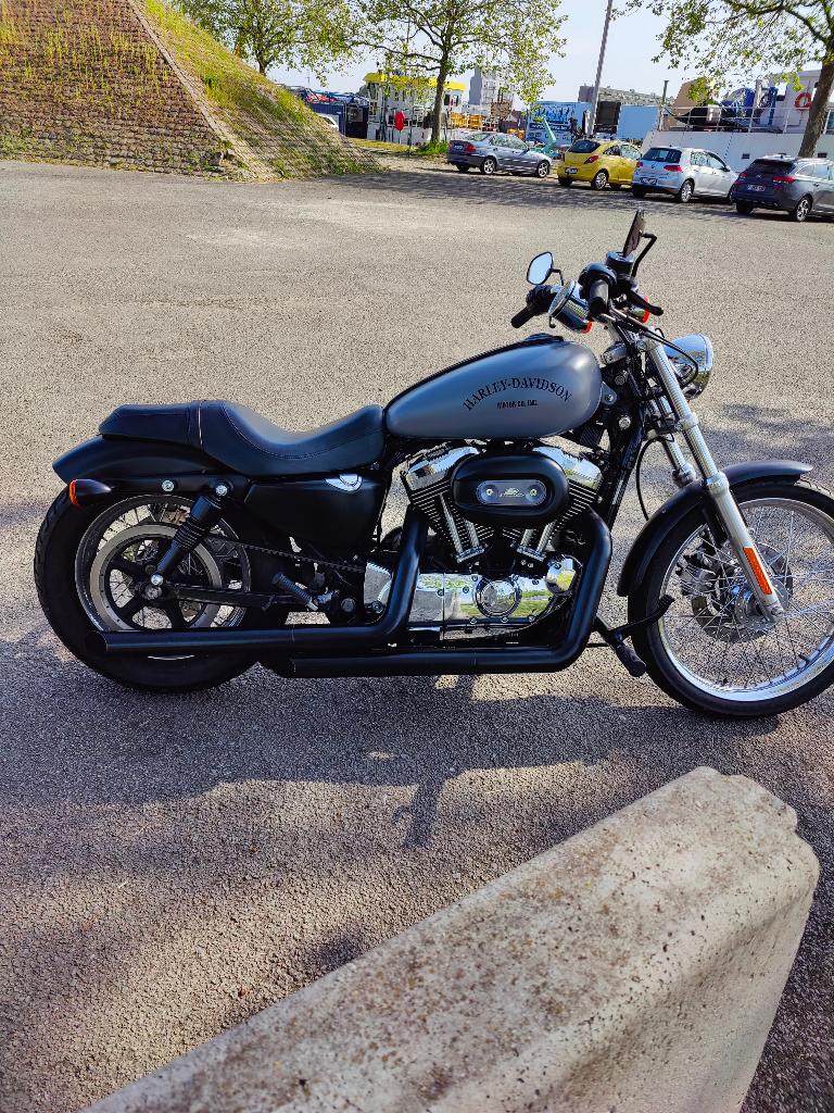 Harley Davidson sportster 1200 custom low, 2 cilinders, Gebruikt, Particulier, 1200 cc