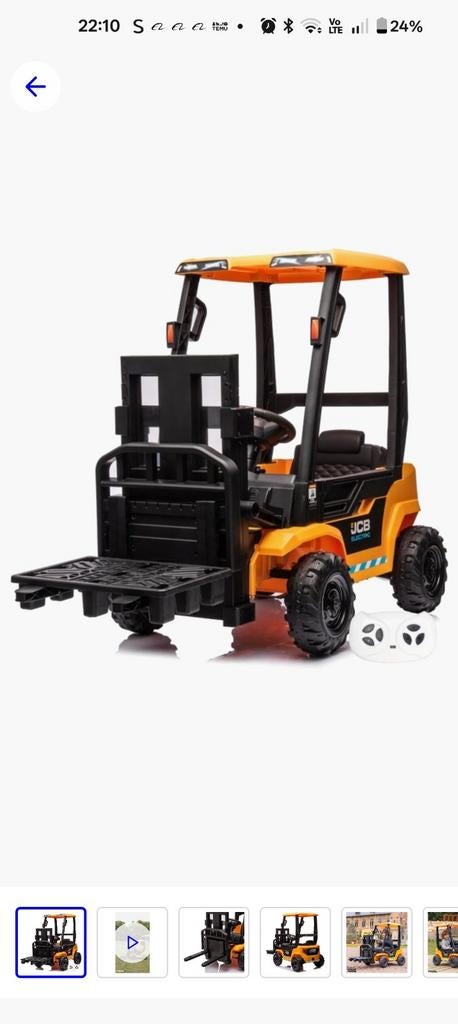 Elektrische heftruck voor kinderen 3 tot 7 jaar, Kinderen en Baby's, Ophalen
