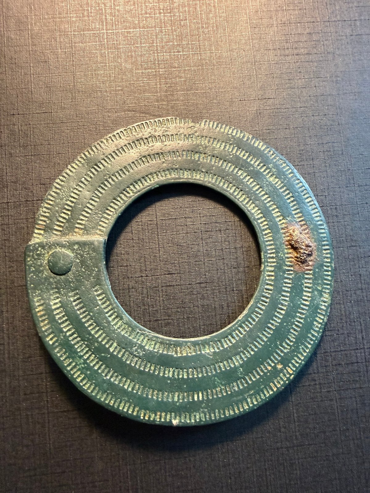 Bodemvondst Merovingische ringfibula, Ophalen of Verzenden