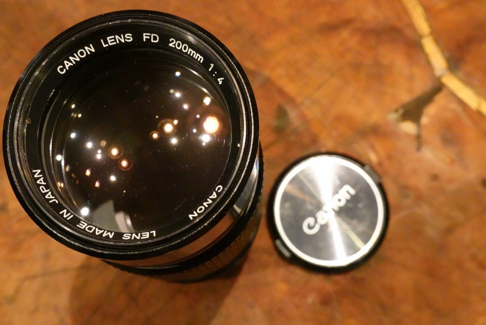 Canon FD 200 mm f4. Objectif en bon état, Collections, Appareils photo & Matériel cinématographique, Enlèvement ou Envoi