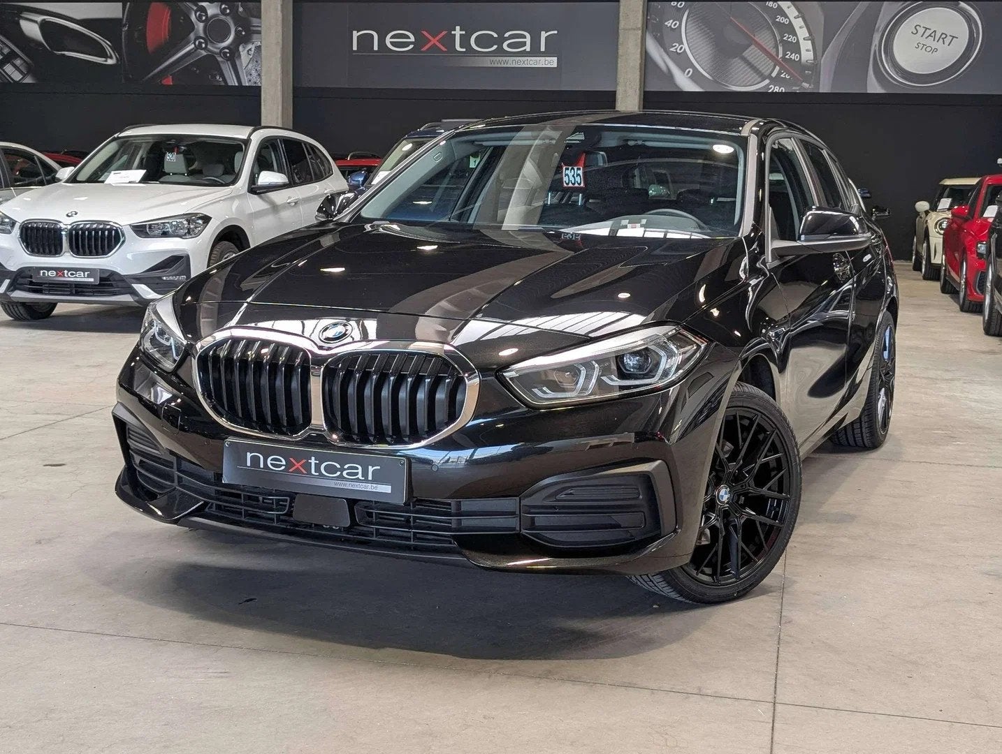 BMW 1 Serie 116 d Hatch New *LED-NAVI PRO-CRUISE-PARKING-DIG, Autos : Divers, BMW, Noir, Boîte manuelle, 1496 cm³