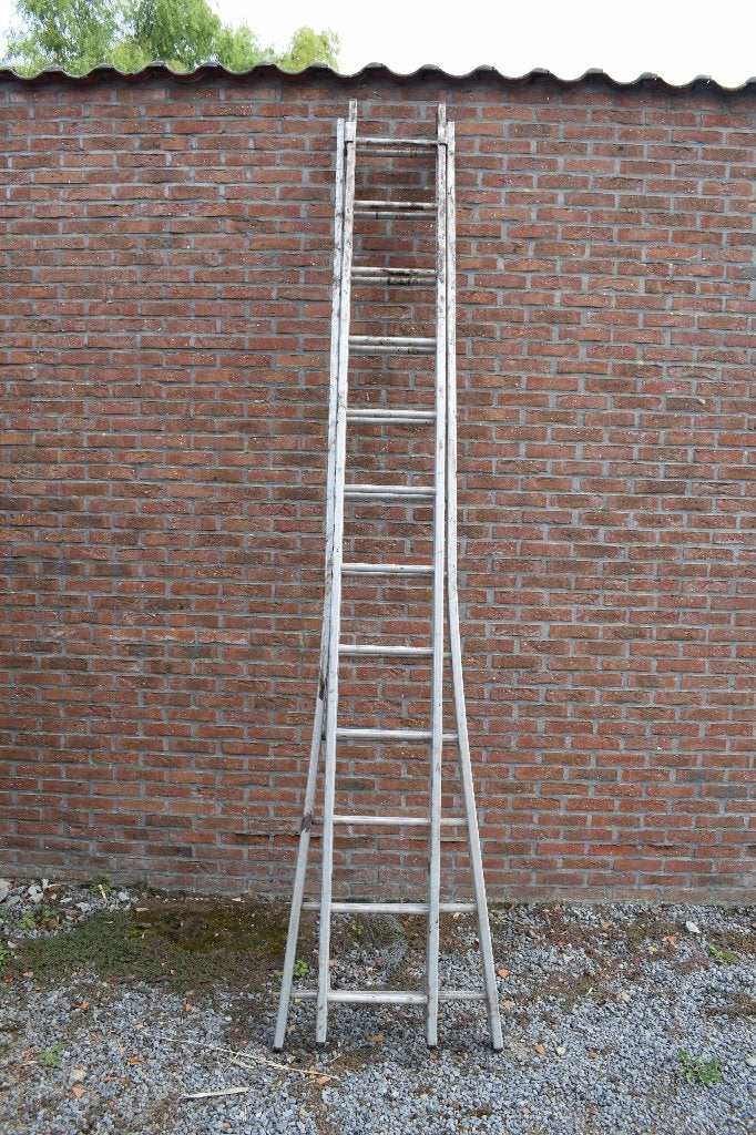 Ladder, Doe-het-zelf en Bouw, Ophalen, Gebruikt, Ladder, Opvouwbaar of Inschuifbaar