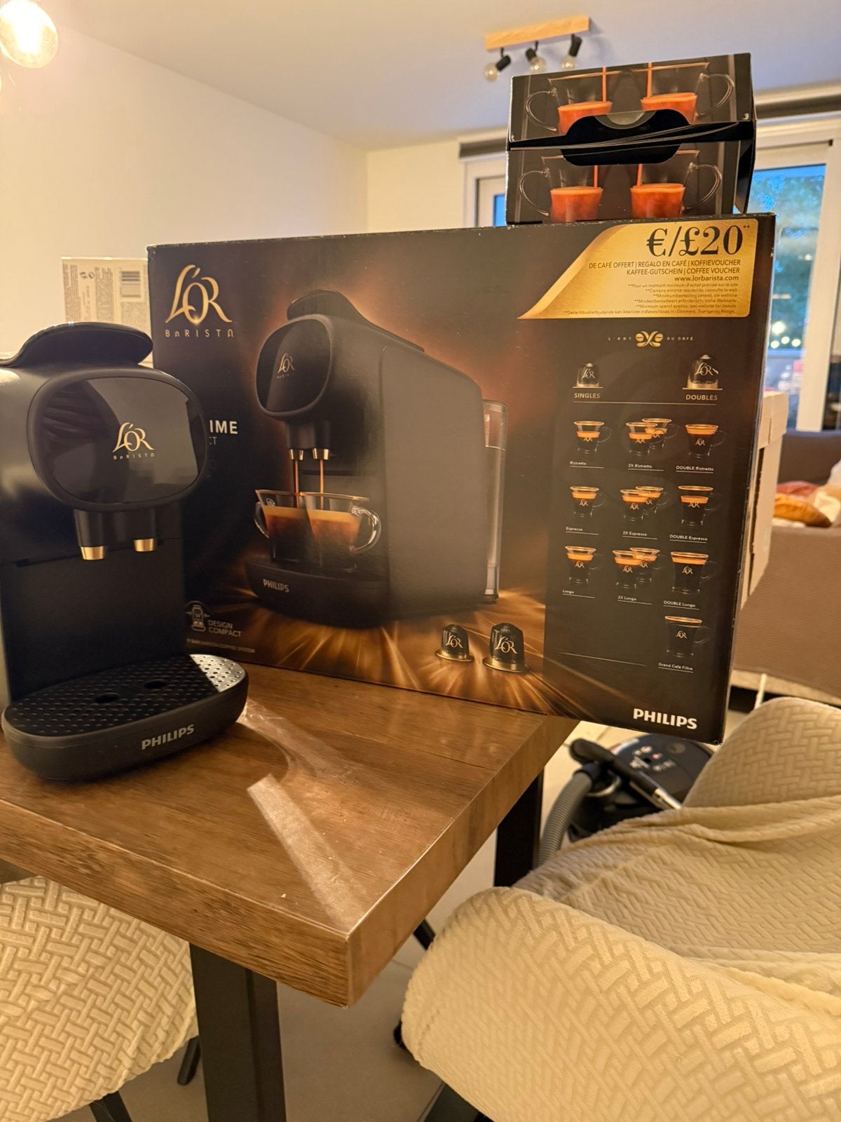 L’OR Barista koffiemachine te koop - zo goed als nieuw!, Ophalen of Verzenden, Zo goed als nieuw