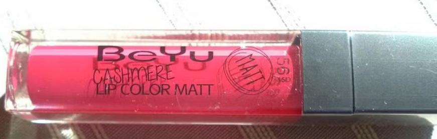 BeYu Cashmere lipkleur mat 56 rood vibraties NIEUW!, Lippen, Nieuw, Ophalen of Verzenden, Make-up