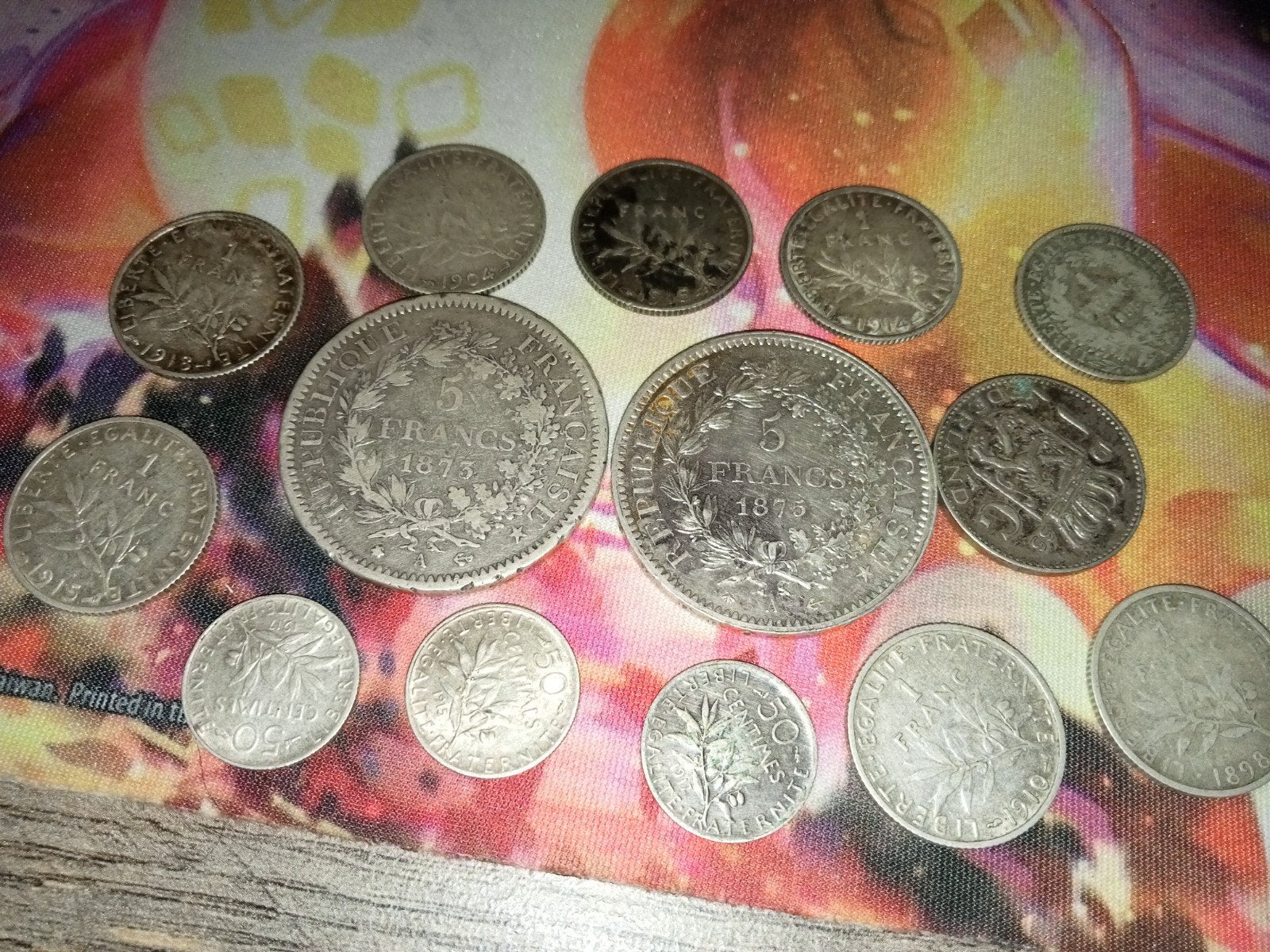 zilveren muntjes, Ophalen of Verzenden, Frankrijk, Losse munt, Zilver