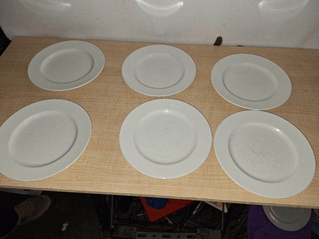 6 borden ikea, Ophalen of Verzenden, Zo goed als nieuw, IKEA, Bord(en)