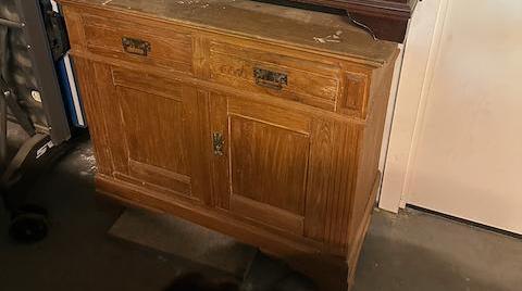 Oude kast, Antiek en Kunst, Ophalen