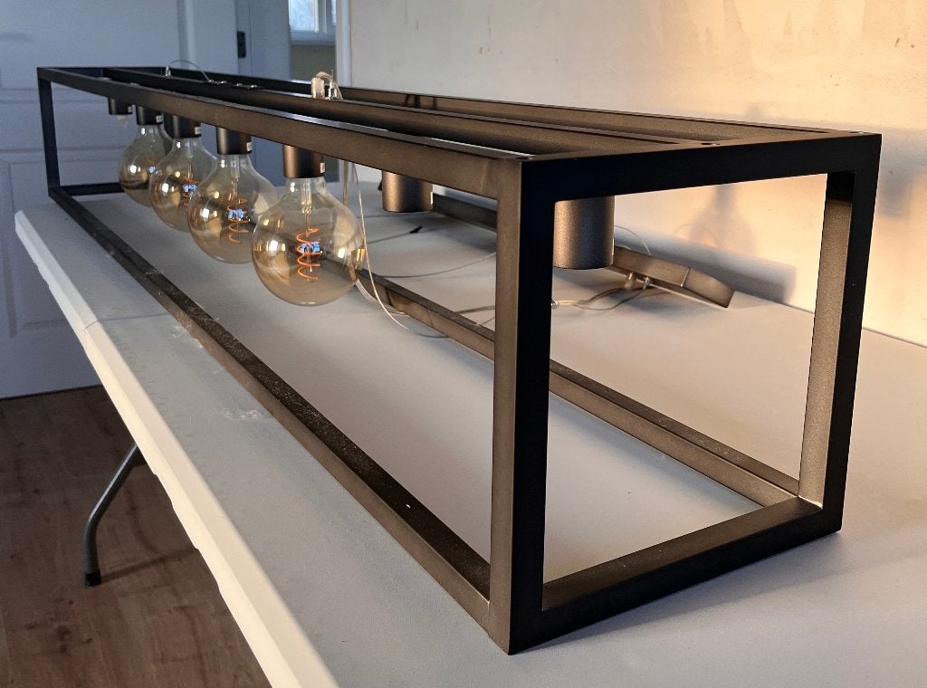 Woonkamer verlichting hanglamp, Huis en Inrichting, Ophalen, Nieuw, E27 (groot), Metaal