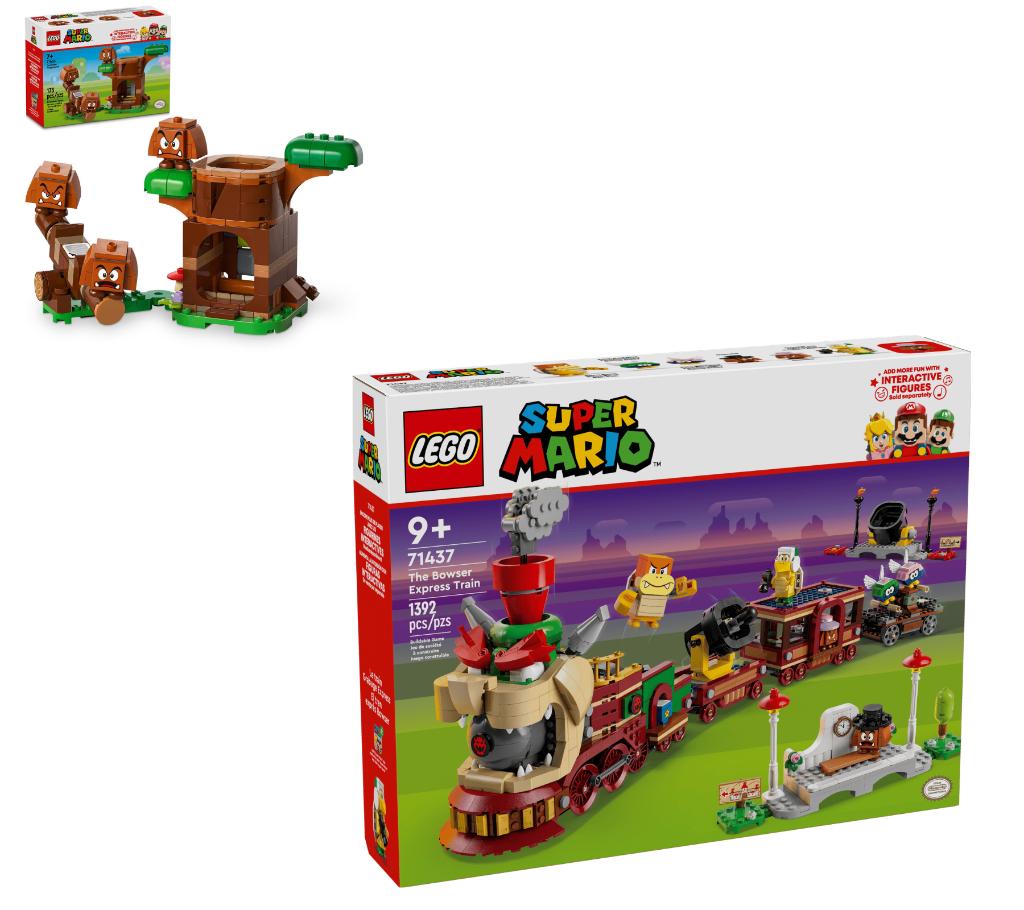 LEGO 71437 The Bowser Express Train + BONUS SET, Nieuw, Ophalen of Verzenden, Lego Groep, Complete set
