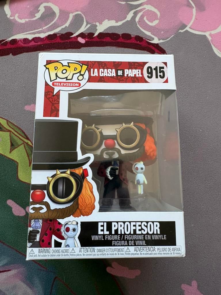 Funko Pop! 915 El Profesor La Casa de Papel Money Heist Box, Enlèvement ou Envoi, Comme neuf