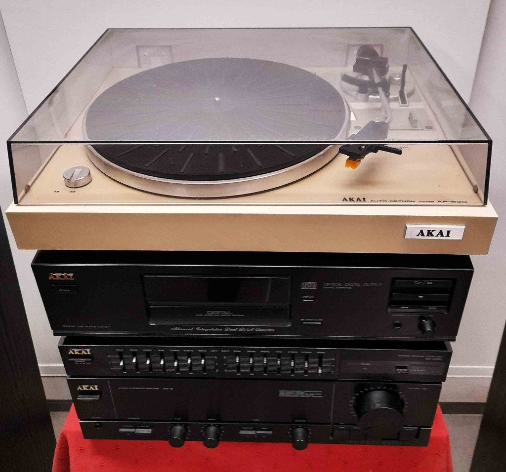 AKAI toestellen. alles apart te koop/beluisteren, Audio, Tv en Foto, Stereoketens, Ophalen of Verzenden, Zo goed als nieuw, Akai