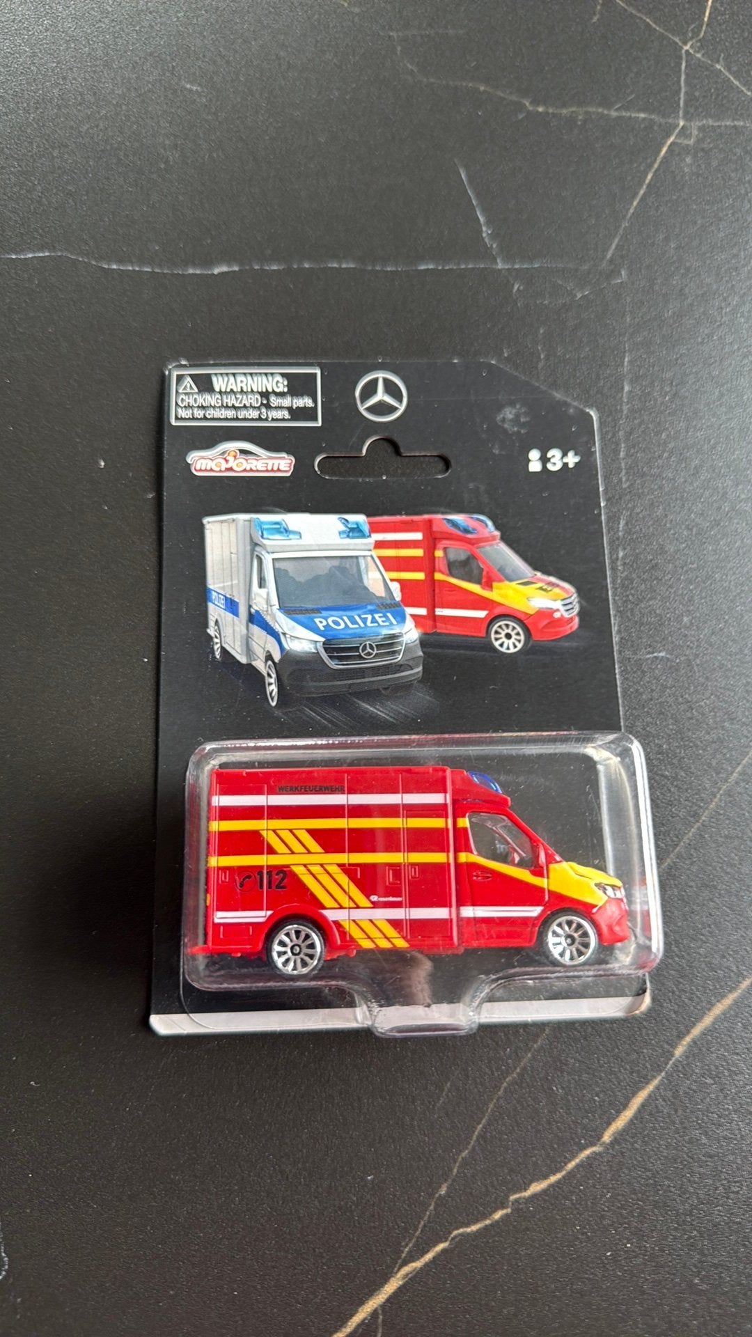 Majorette Mercedes-Benz Sprinter - Sapeurs-Pompiers, Enlèvement ou Envoi, Neuf