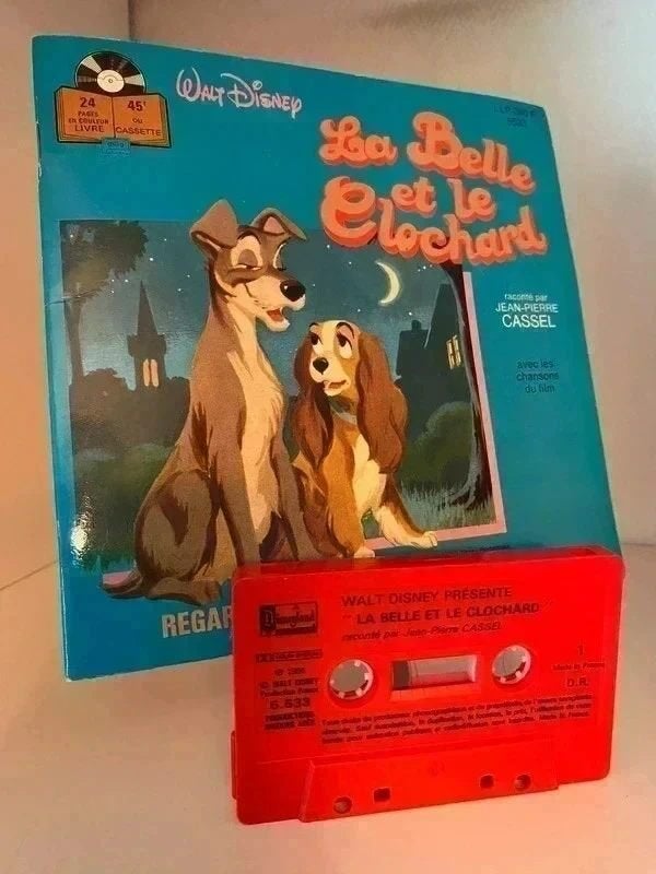 Jean-Pierre Cassel – La Belle Et Le Clochard - France 1984, CD & DVD, Cassettes audio, Enlèvement ou Envoi, Originale, Utilisé