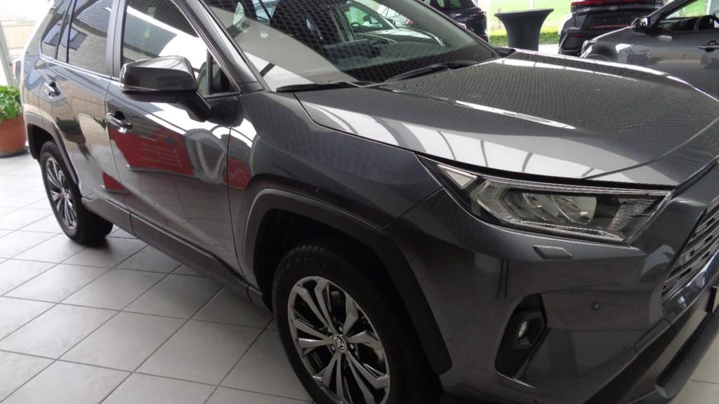 Toyota RAV4 DYNAMIC HYBRIDE + LEDER (bj 2024, automaat), Automaat, Gebruikt, 129 g/km, 2487 cc