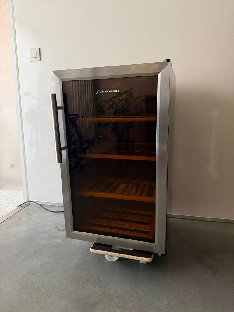 Wijnkoelkast, Elektronische apparatuur, Koelkasten en IJskasten, 45 tot 60 cm, Ophalen, 85 tot 120 cm, Zonder vriesvak