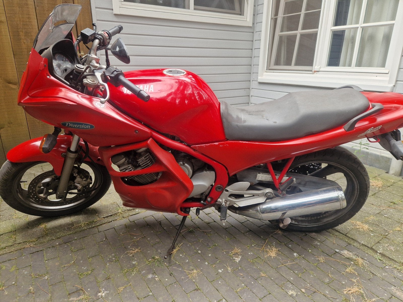 Yamaha diversion 600 met alle papiere en sleutels 0472109098, Motos, Motos | Yamaha, Particulier