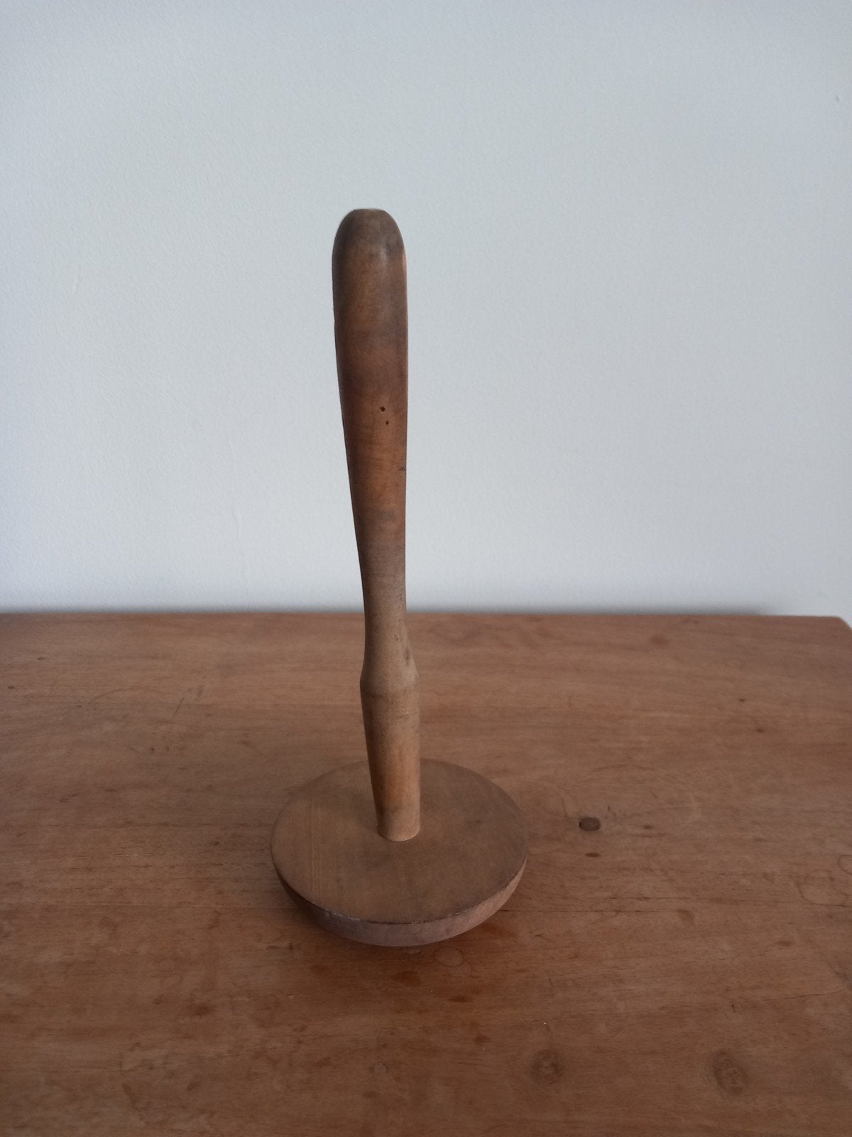 Porte-papier essuie-tout vintage en bois., Enlèvement