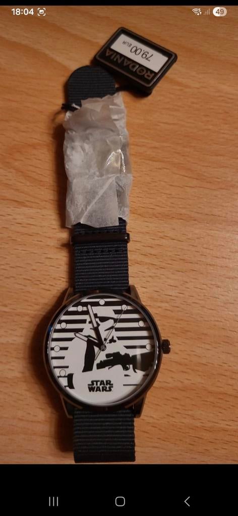 Montre Rodania Star Wars Trooper, Enlèvement ou Envoi, Neuf, Montre-bracelet, Autres matériaux