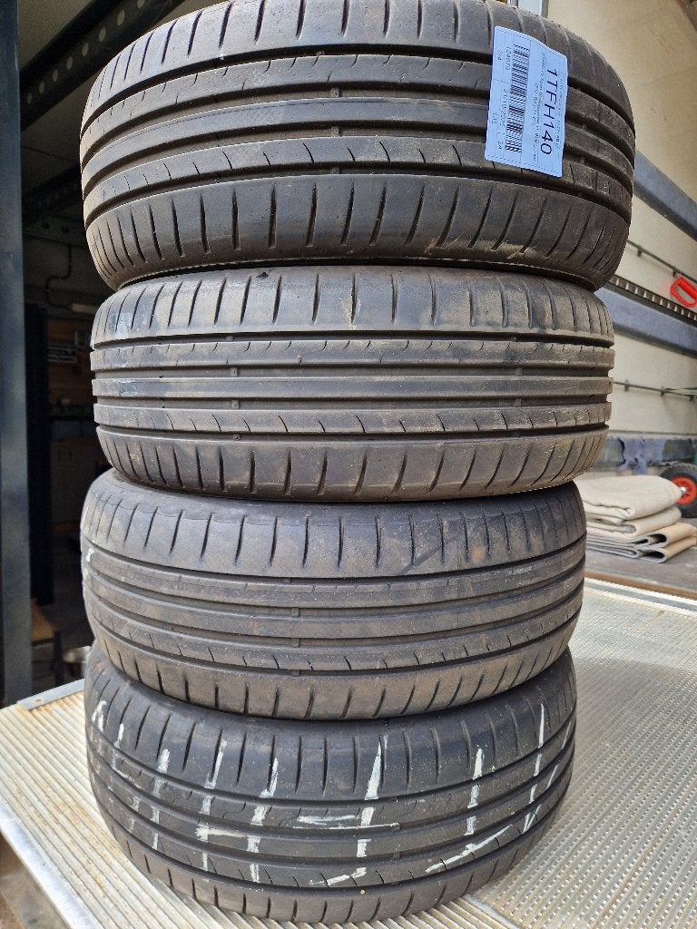 Set Dunlop banden 205/60R16, Autos : Pièces & Accessoires, Pneus & Jantes, 16 pouces, Véhicule de tourisme, Pneus été, 205 mm